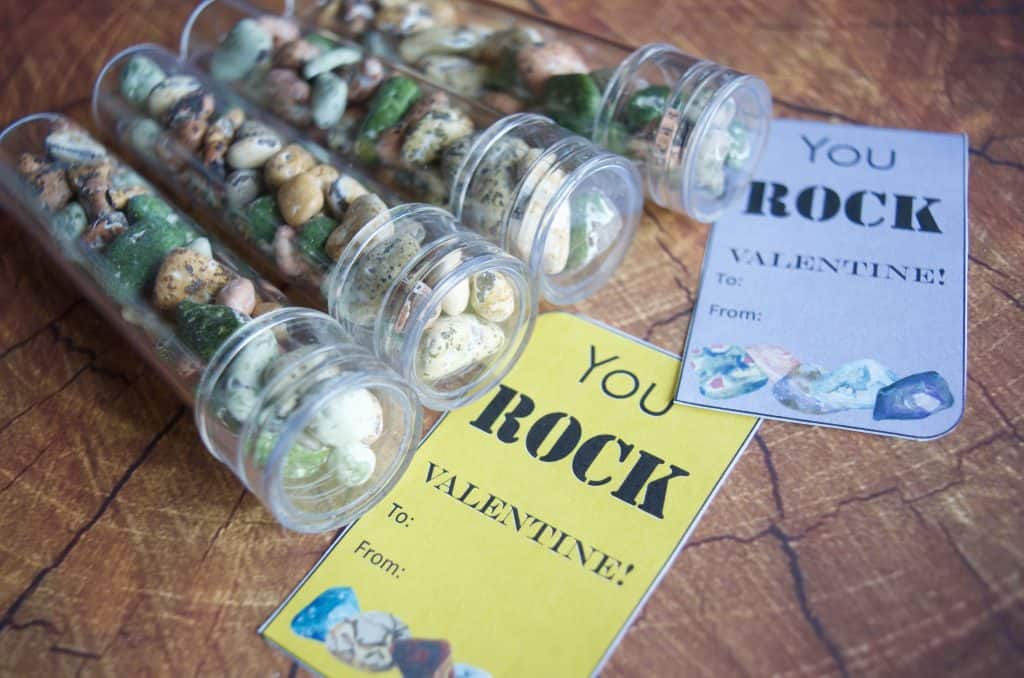 You ROCK! Valentine Printable and Classroom Gift Idea