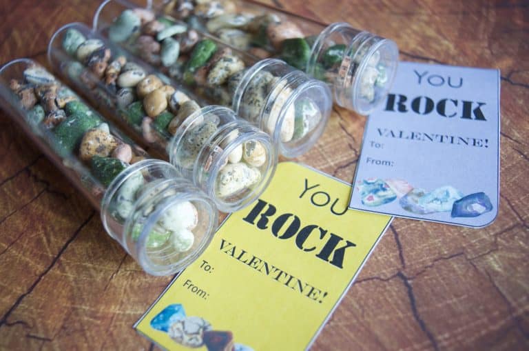 You ROCK! Valentine Printable and Classroom Gift