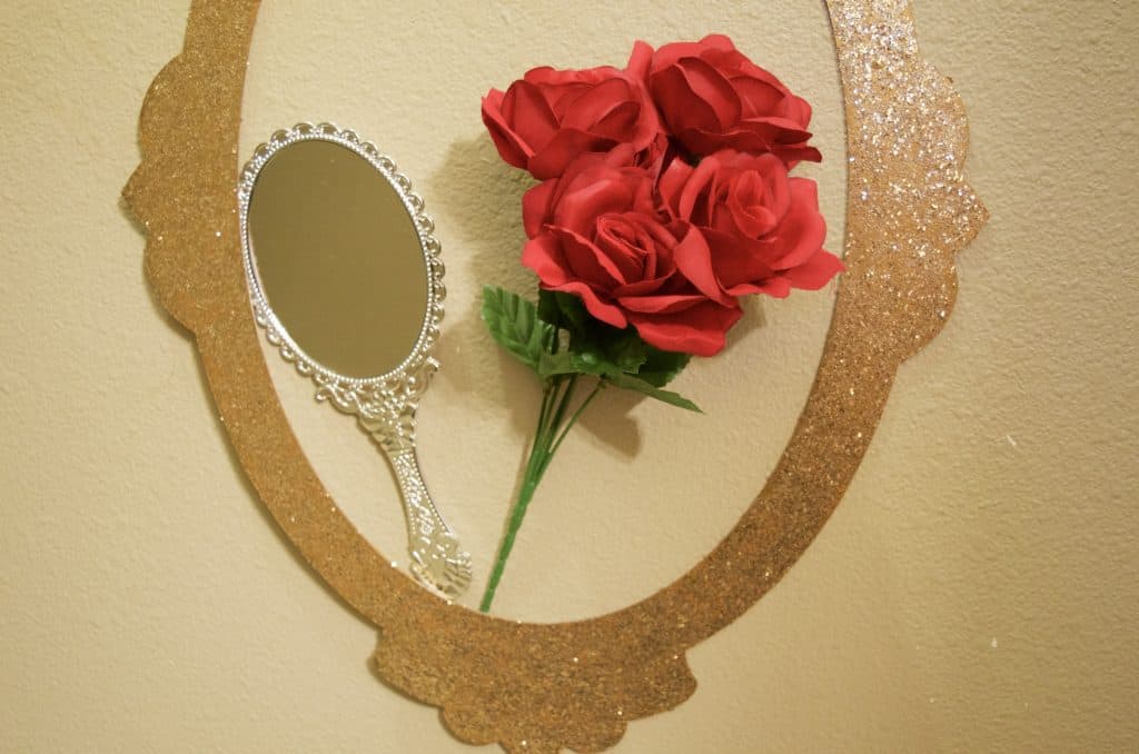 Magical DIY Beauty & the Beast Party Prop Wall Decor