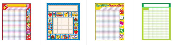 Scholastic Incentive Charts