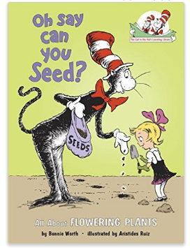 Say Can you Seed Gardening Book with Cat the Hat