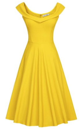 Belle Inspired Fashion yellow dress