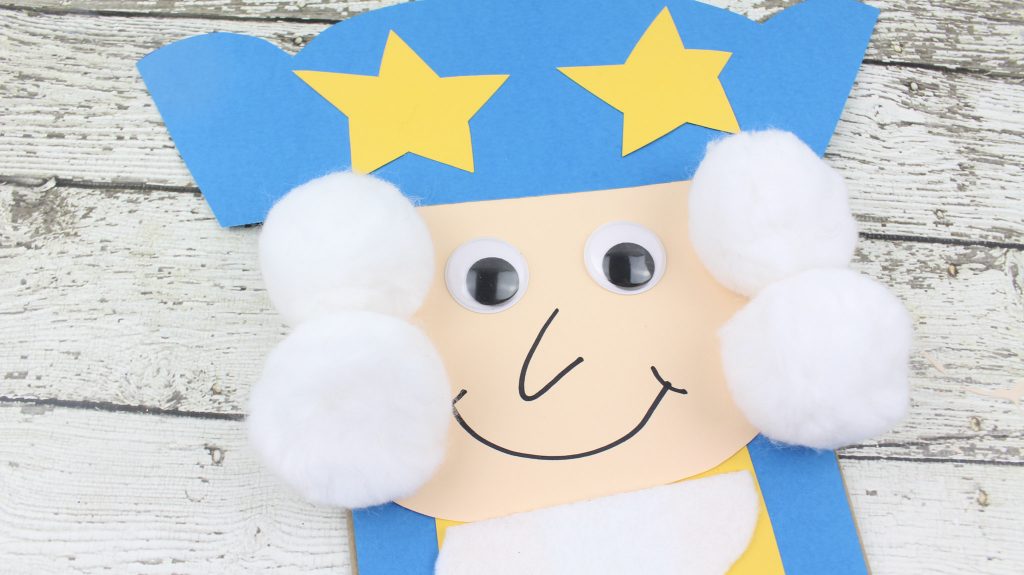 President's Day George Washington Paper Bag Kid's Craft