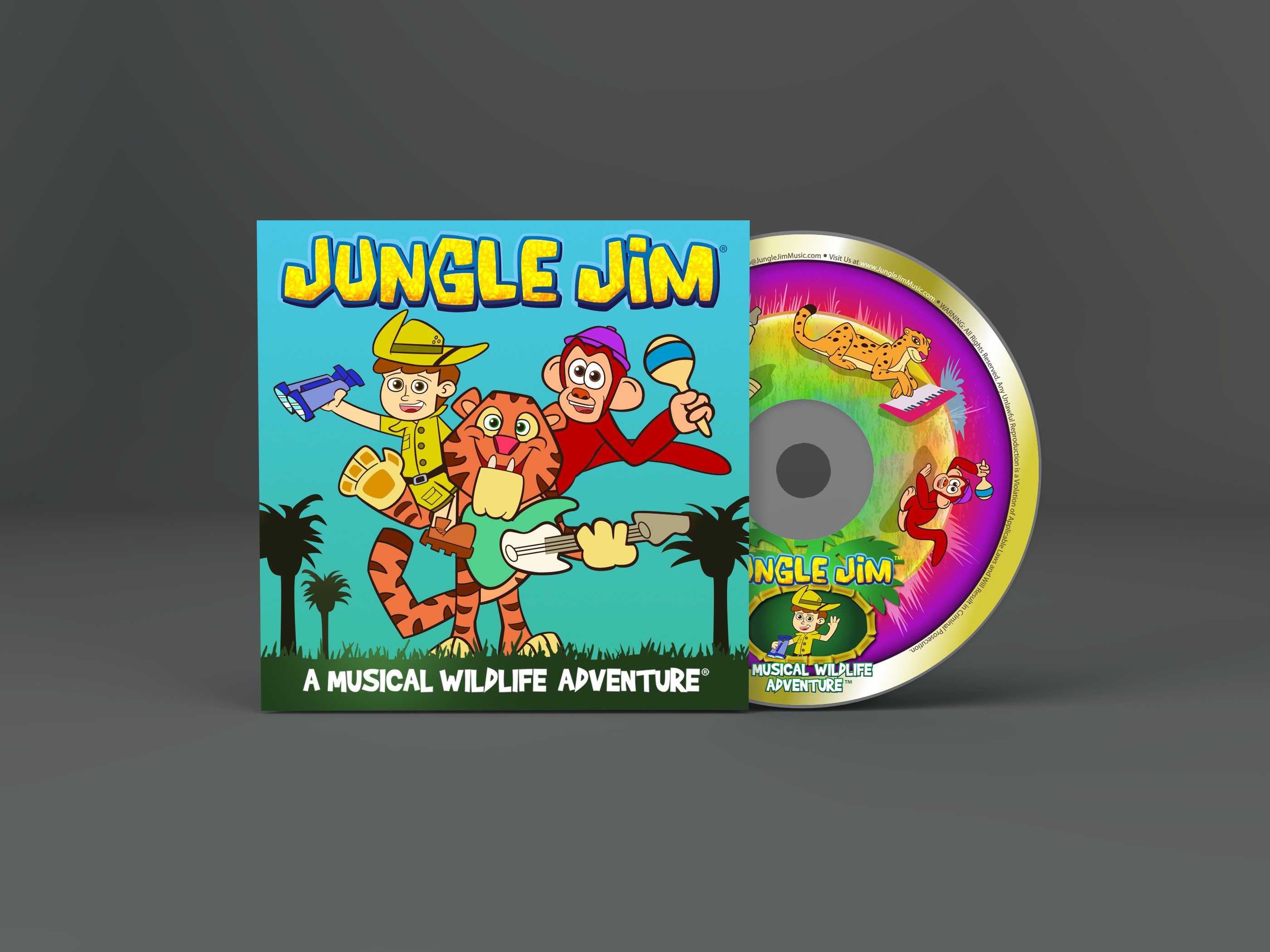Jungle Jim DVD A Musical Wildlife Adventure