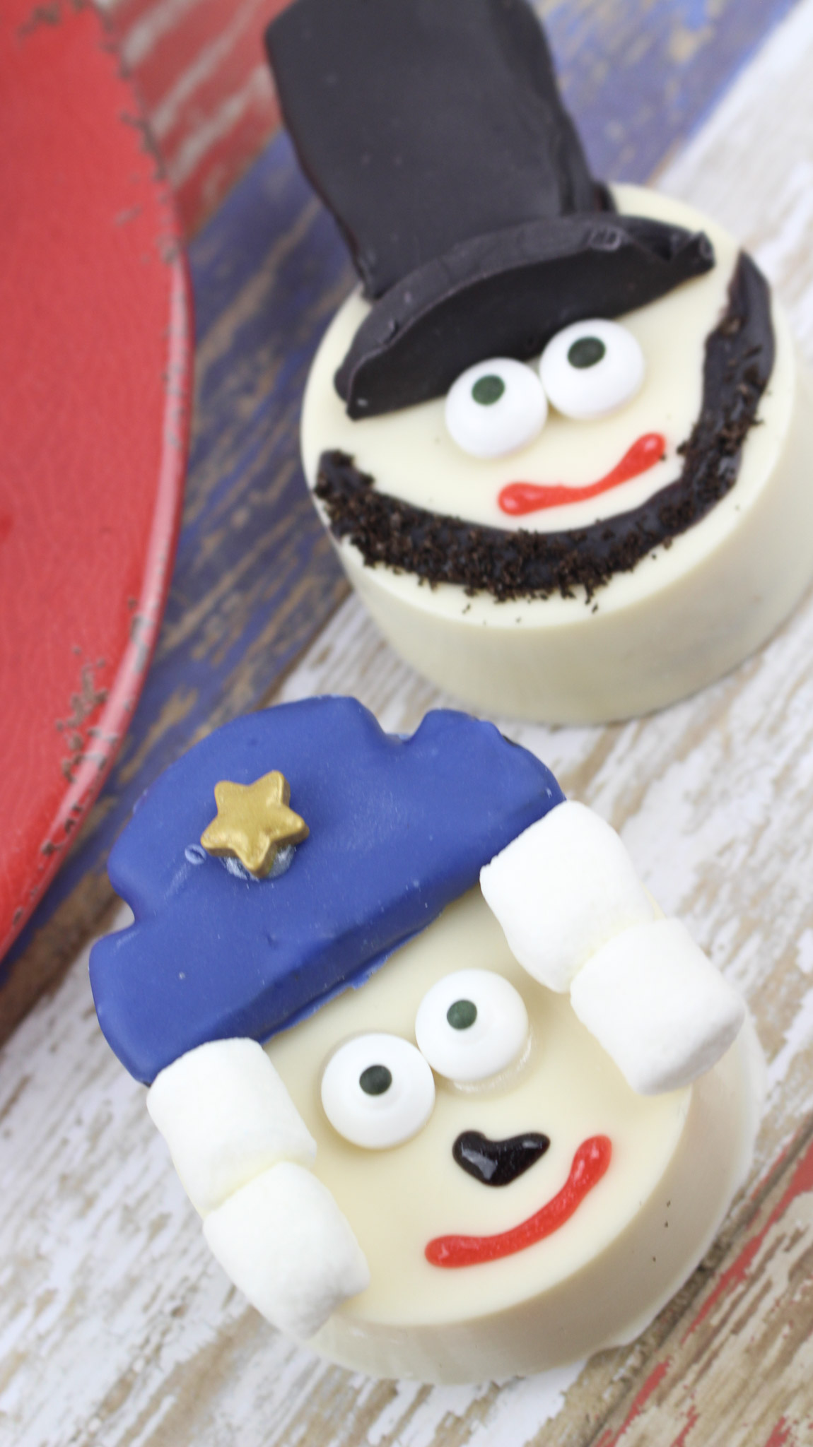 President's Day Cookies for Kids - George Washington & Abraham Lincoln