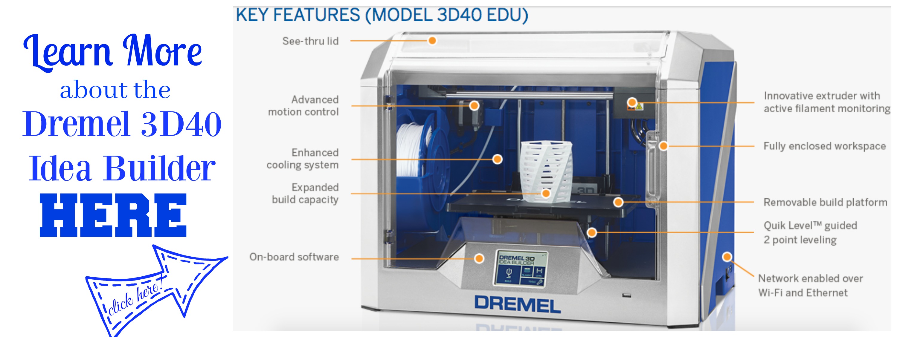 Dremel 3D40 Idea Builder information details