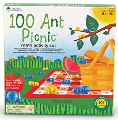 Counting to 100 Ant Picnic Math Game by Learning Resources 