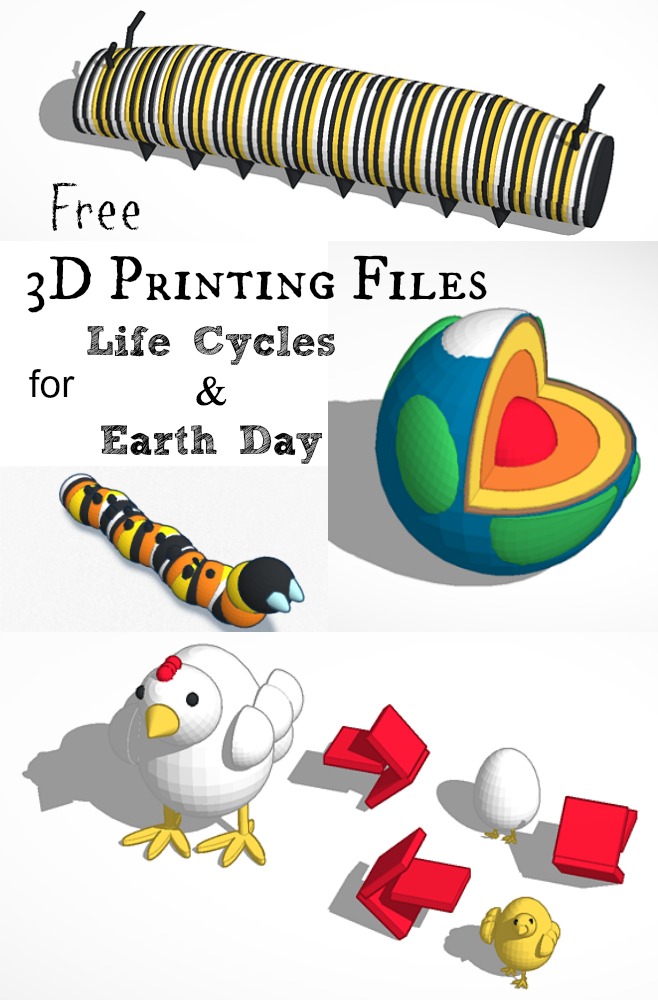 3d printing files life cycles earth day