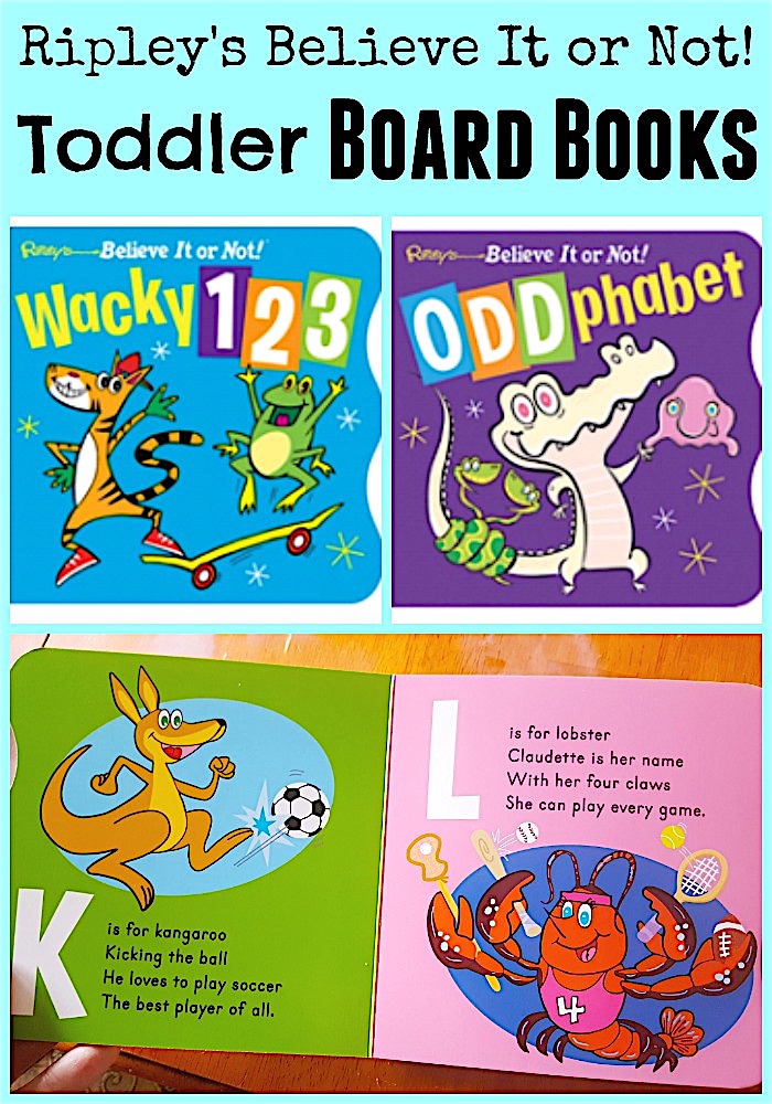 Ripley's Believe It or Not! Toddler Board Books