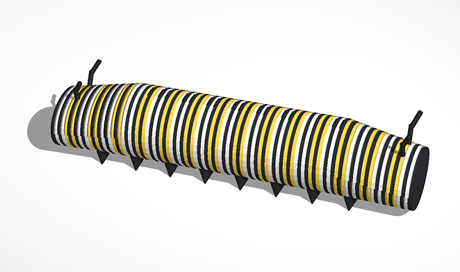 Monarch Caterpillar 3D Printing File