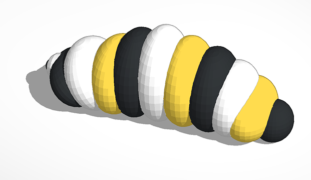 Monarch Caterpillar 3D Printing File