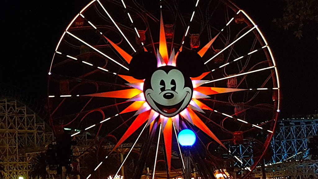 Mickey Mouse Ferris Wheel at Disneyland