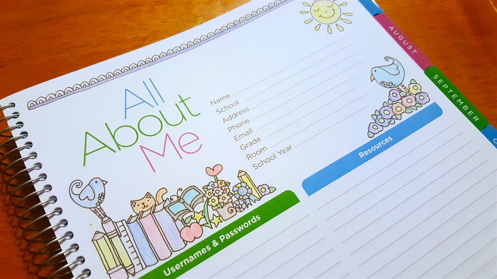 Scholastic Teacher Coloring Planner for School