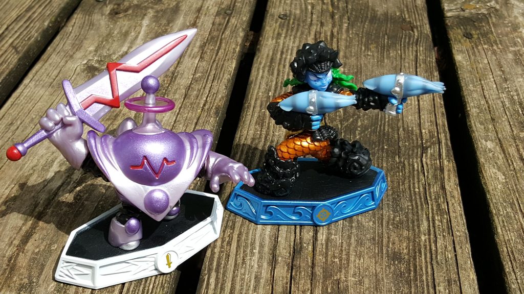 Blaster-Tron & Tidepool Join the Skylanders Imaginators Crew