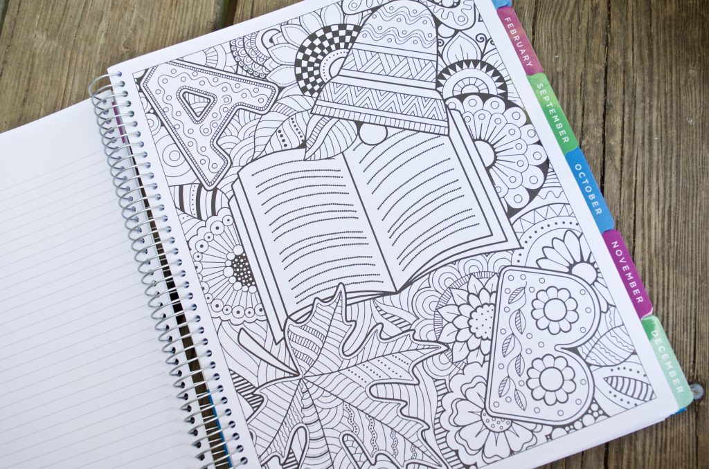 Teacher Coloring Planner