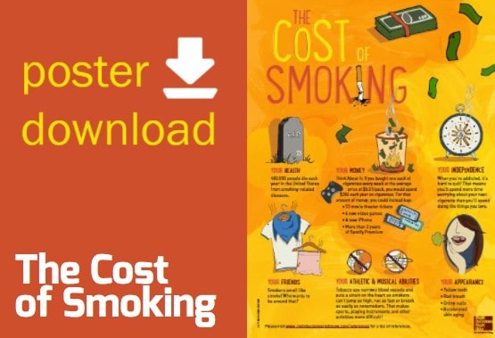 Anti-tobacco poster for Middle School Teachers