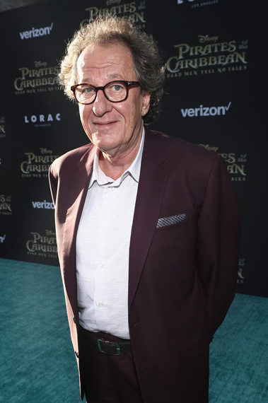 Geoffrey Rush Pirates of the Caribbean premiere