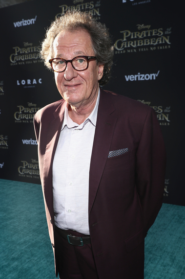 Geoffrey Rush at the Pirates of the Caribbean: Dead Men Tell No Tales Premiere