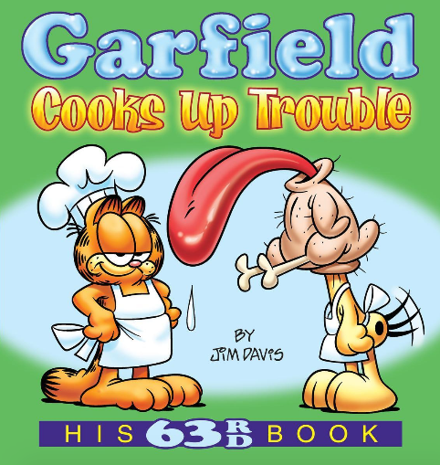 Garfield Cooks Up Trouble Comic Book for Kids