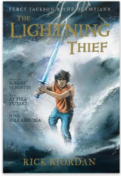 Percy Jackson The Lightning Thief Graphic Novel for Kids 