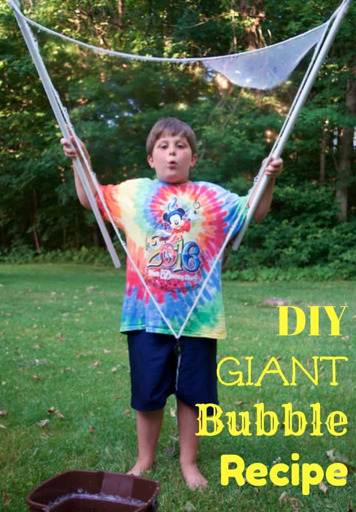 DIY Giant Bubble Recipe for Kids