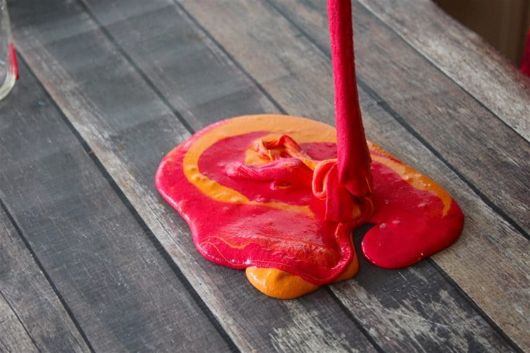 Make Your Own Lava Slime Recipe for Kids & Science Parties