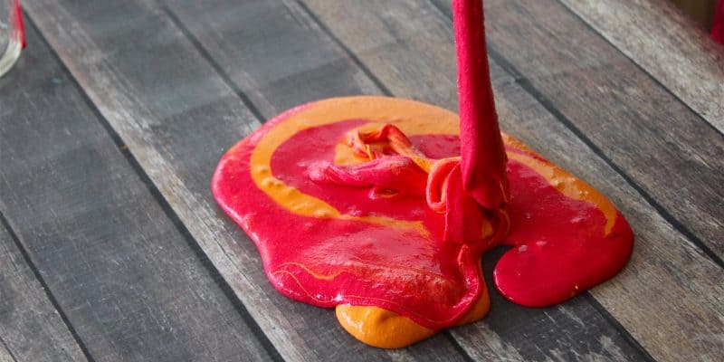 Make Your Own Lava Slime Recipe for Kids & Science Parties