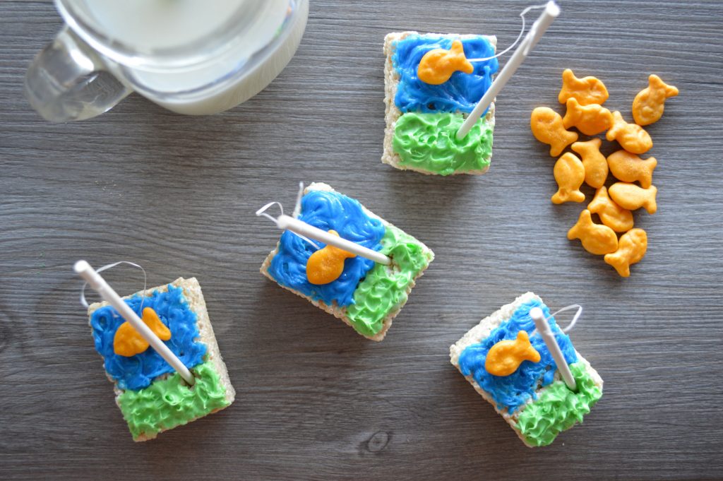 We've Gone Fishing Cereal Treats for Kids Recipe