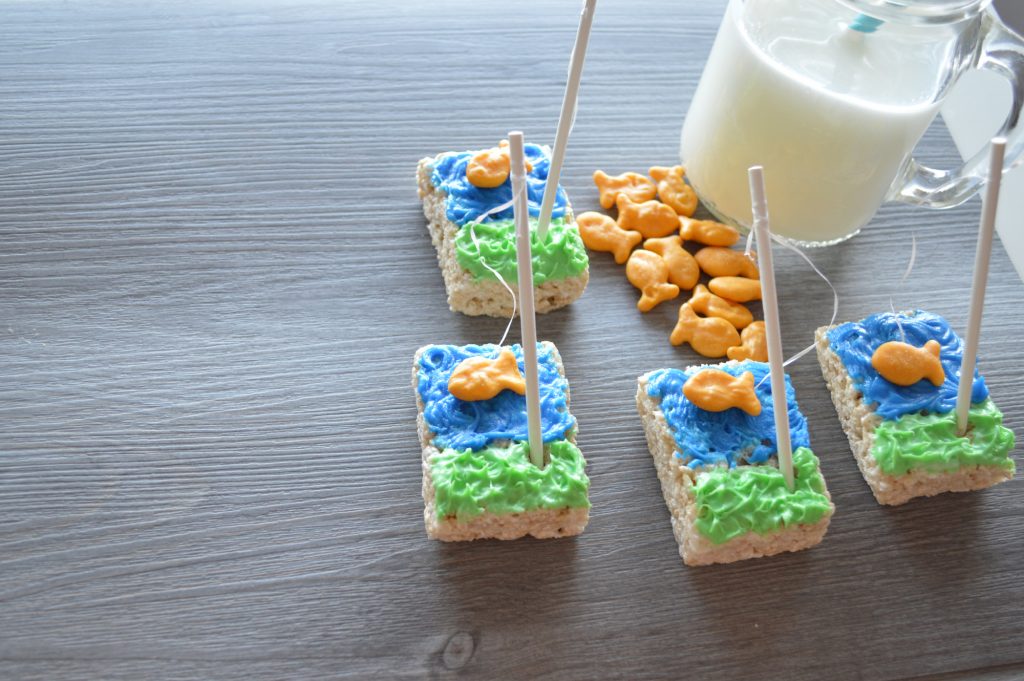 We've Gone Fishing Cereal Treats for Kids Recipe