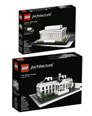 the Washington D.C. Collection LEGO Architecture building sets