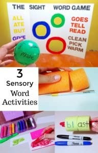 3 Sensory Sight Words & Blends Activities – Tactile Learning