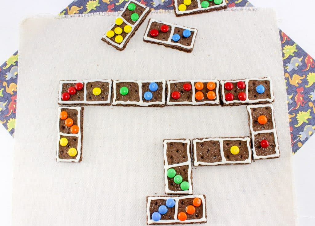 Make Math Fun with Dominoes Graham Crackers Recipe