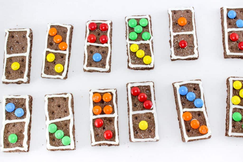 Make Math Fun with Dominoes Graham Crackers Recipe