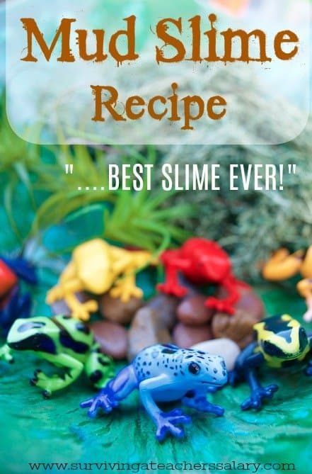 Rainforest Mud Slime Tutorial for Sensory Play