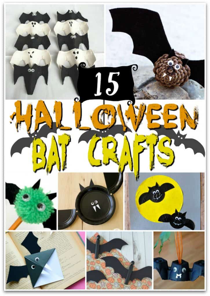 15+ Bat Crafts for Science & Halloween Activities