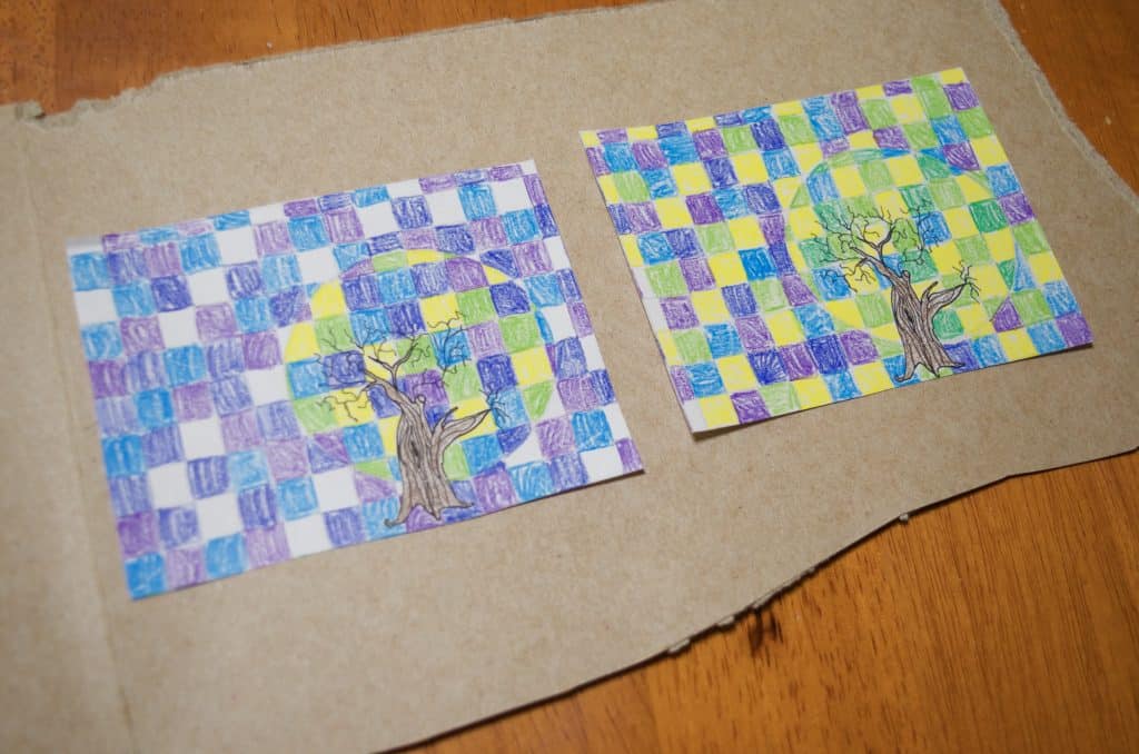 FREE Printable: 4 Seasons Art Observations in Math & Science Lesson