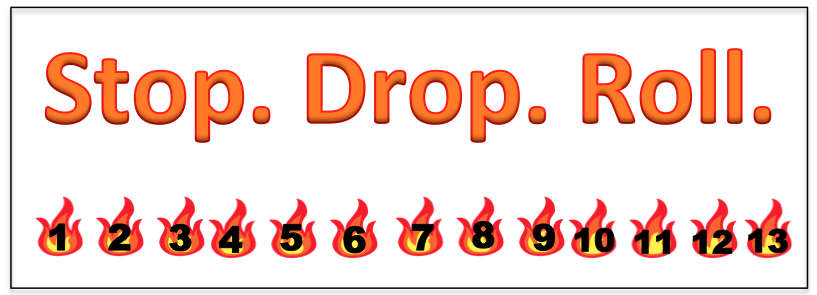 Fire Safety Punch Card Bookmarks