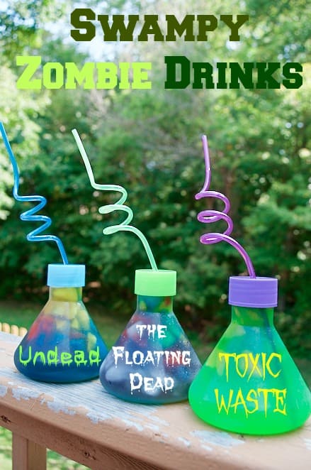 Swampy Zombie Toxic Waste Drinks Recipe Idea