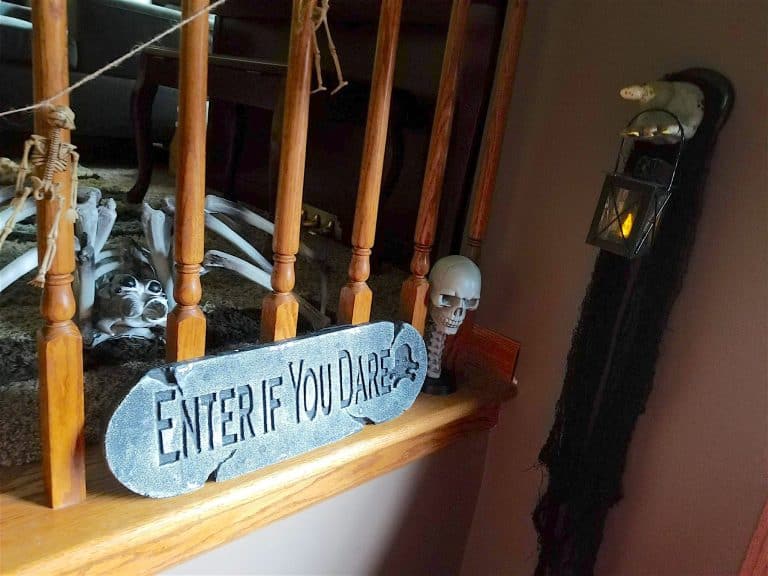 DIY Zombie Hand Home Decor for Halloween