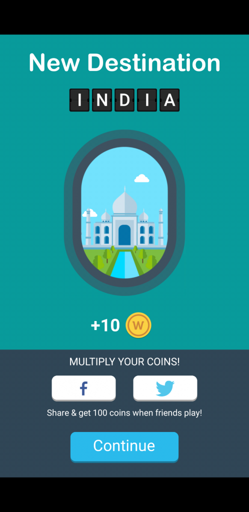 free Word Trip Game app