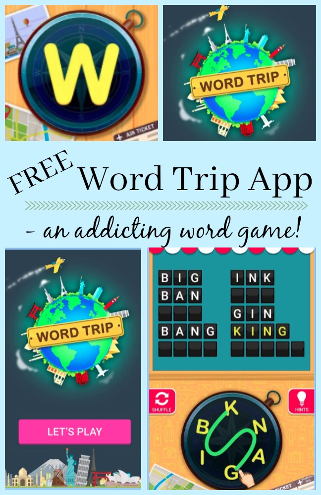 free Word Trip Game app