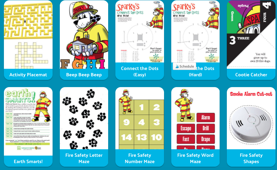 Free Printable Fire Safety Activities and Coloring Pages