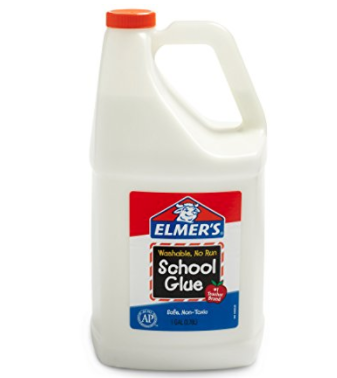 Elmer's gallon glue for slime