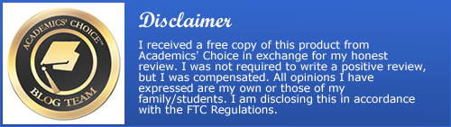 Academics' Choice disclaimer