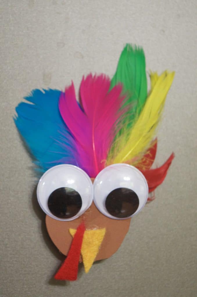 Simple Creative Turkey Crafts for Kids