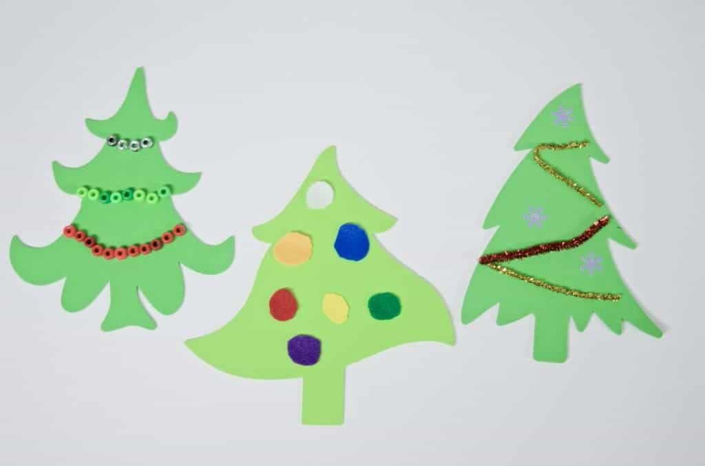 Invitation to Decorate a Christmas Tree Activity for Kids