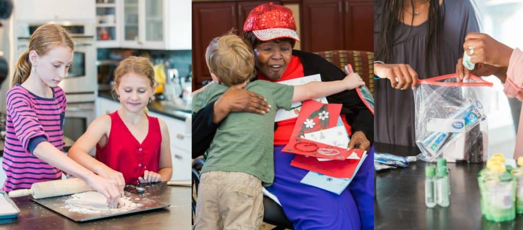 Family Day Volunteer Collage