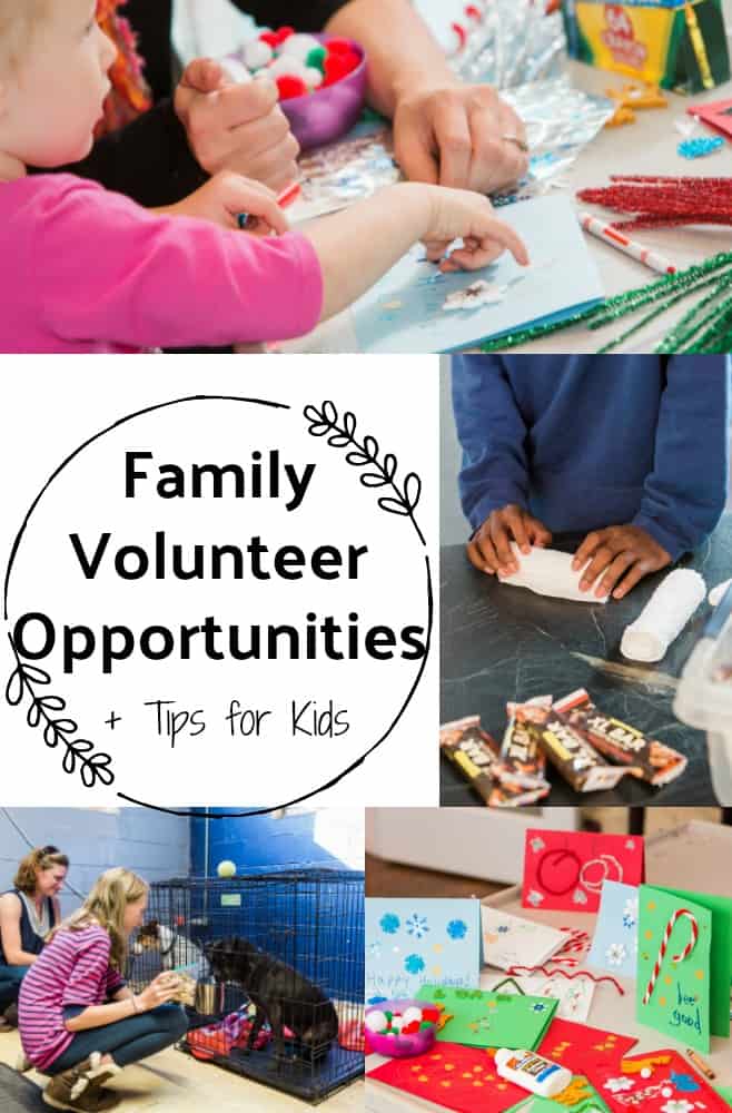 Family Volunteer Opportunities