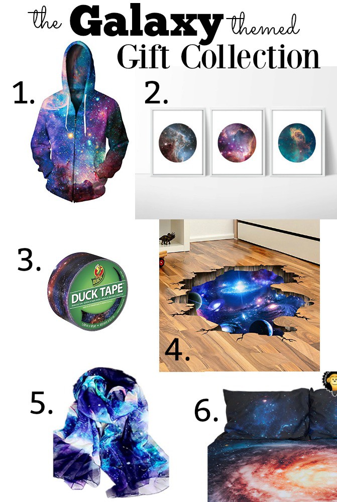 Galaxy Themed Space gift ideas