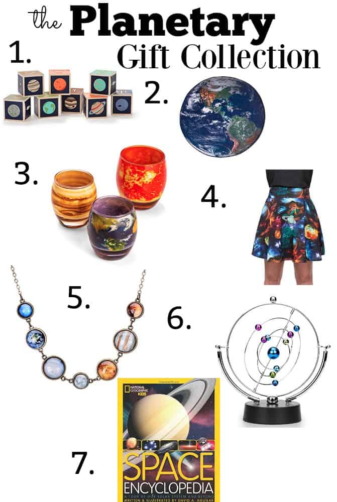 planetary space gift collection